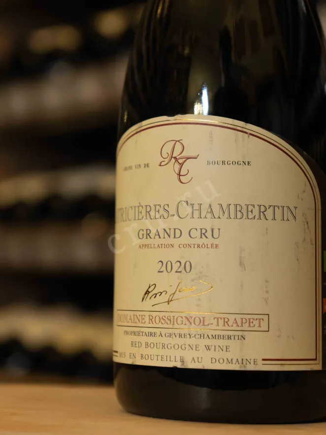 В магазине Крю Профи Domaine Rossignol-Trapet Latricieres-Chambertin Grand Cru 2020 0.75 л