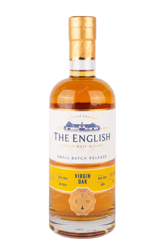 Бутылка виски English Whisky Small Batch Release Virgin Oak 0.7