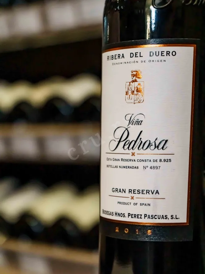 В магазине Крю Профи Vina Pedrosa Gran Reserva Ribera del Duero 2016 0.75 л