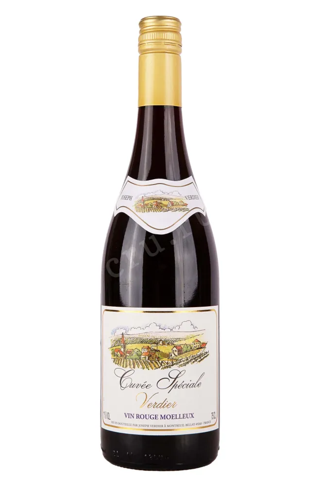 Вино Cuvee Speciale Verdier Rouge Moelleux 2022 0.75 л