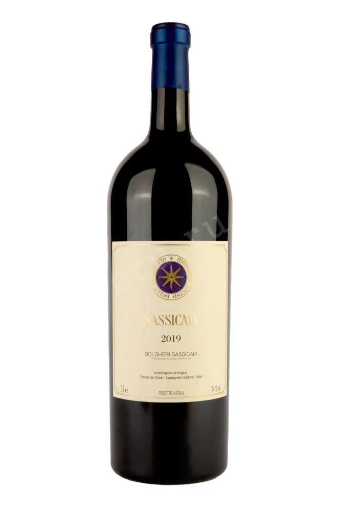 Бутылка Sassicaia 2019 3 л