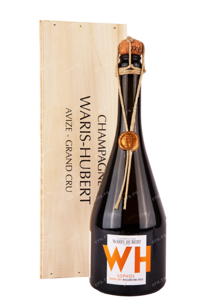 Шампанское Waris Hubert Sophos Grand Cru Millesime in wooden box 2015 0.75 л