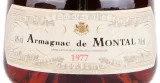 Арманьяк De  Montal 1977 0.7 л