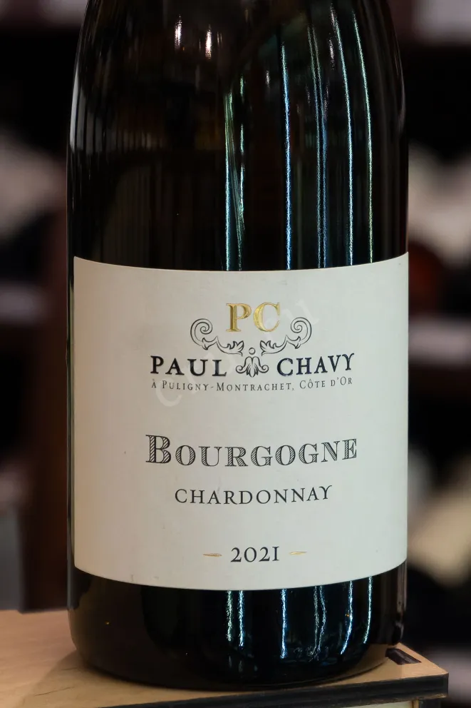 В магазине Крю Профи Paul Chavy Bourgogne Chardonnay 2021 0.75 л