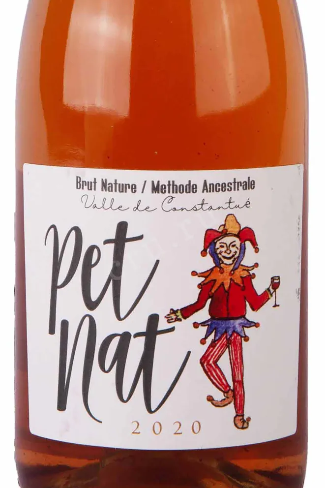 Этикетка Louis-Antoine Luyt Pet Nat Brut Nature Rose 2020 0.75 л