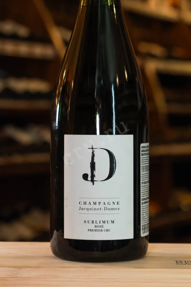 В магазине Крю Профи Jacquinet-Dumez Sublimum Premier Cru 2018 0.75 л