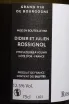 Контрэтикетка Rossignol Cornu et Fils La Barre Dessus Meursault AOC 2022 0.75 л