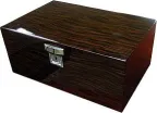 Humidor Aficionado Princeton Ebony 100 Cigars