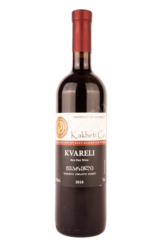 Вино Kakheti Co Kvareli 2018 0.75 л