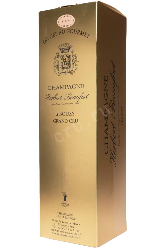Подарочная коробка Herbert Beaufort Cuvee Yllen 2022 1.5 л