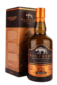 Виски Wolfburn Lattitude gift box  0.7 л
