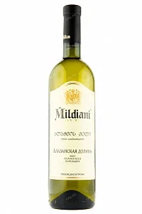 Вино Mildiani Alazani Valley White Semi Sweet  0.75 л