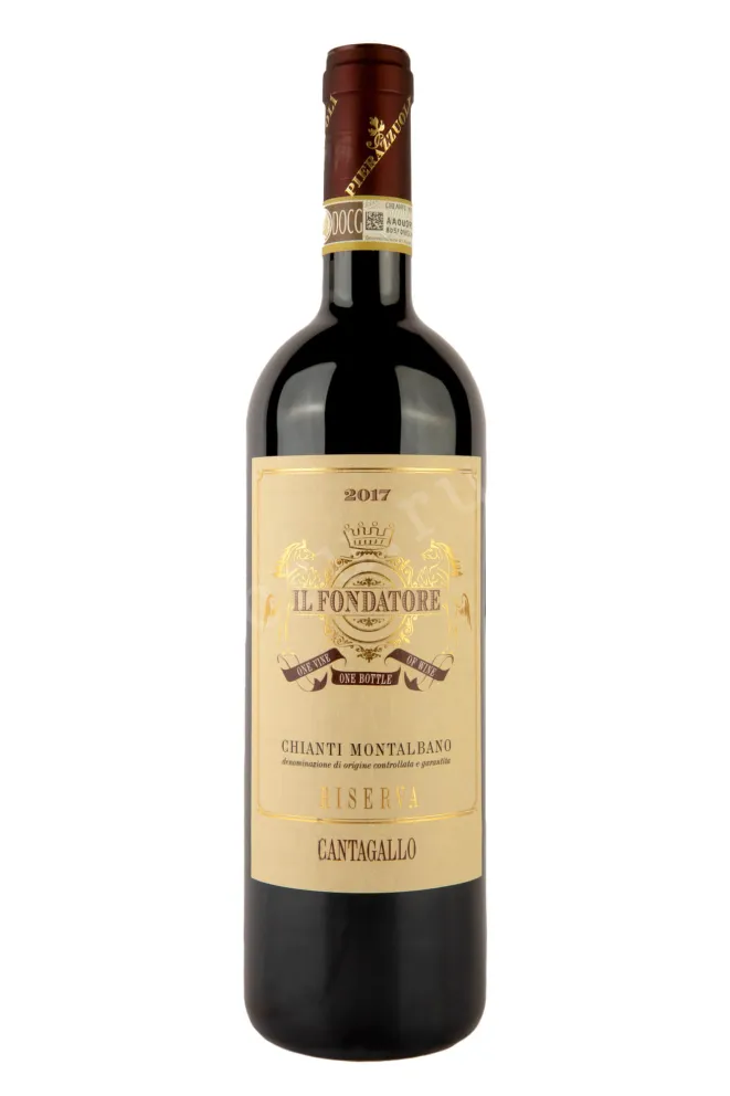 Вино Tenuta Cantagallo Chianti Montalbano Riserva Il Fondatore 2017 0.75 л