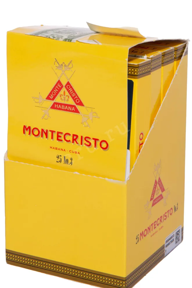 Коробка сигар Montecristo №3