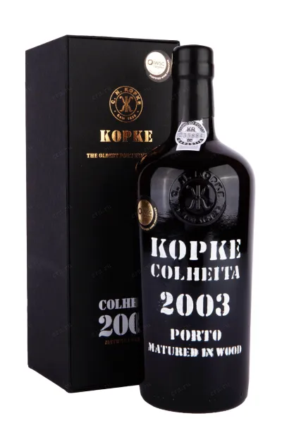 Портвейн Kopke Colheita in gift box 2003 0.75 л