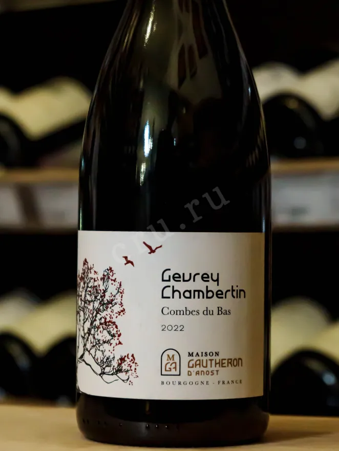В магазине Крю Профи Maison Gautheron dAnost Gevrey-Chambertin Combes du Bas 2022 0.75 л