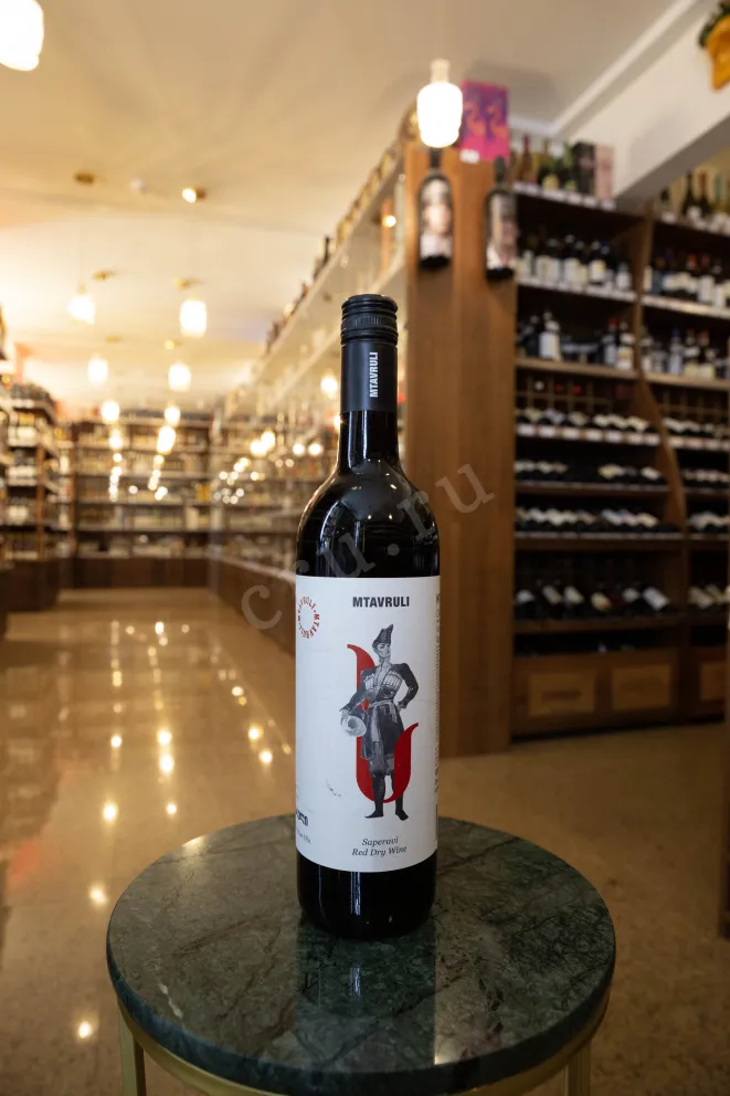 В магазине Крю Профи Mtavruli Saperavi 2021 0.75 л