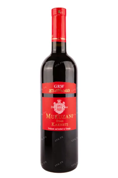 Вино GRW Mukuzani from Kakheti 2019 0.75 л