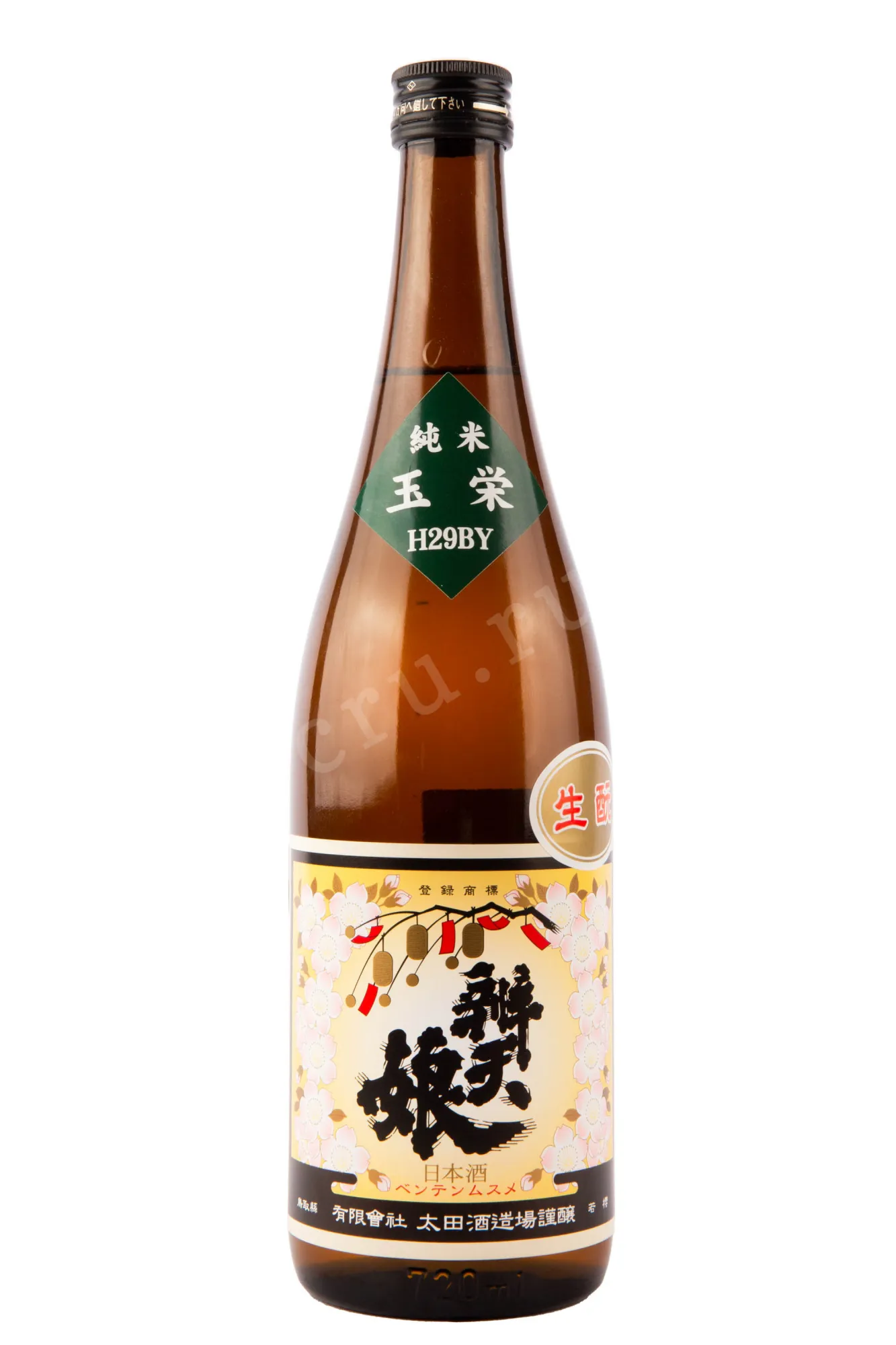 Фото — Саке Benten Musume Junmai Kimoto Tamasakae  0.72 л