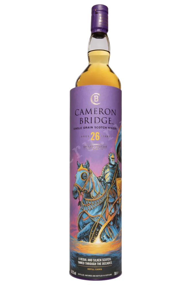 В тубе Cameron Bridge 26 Years Single Grain in tube 0.7 л