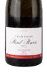 Этикетка игристого вина Поль Бара Гран Розе Брют Бузи Гран Крю 2016 0.75
