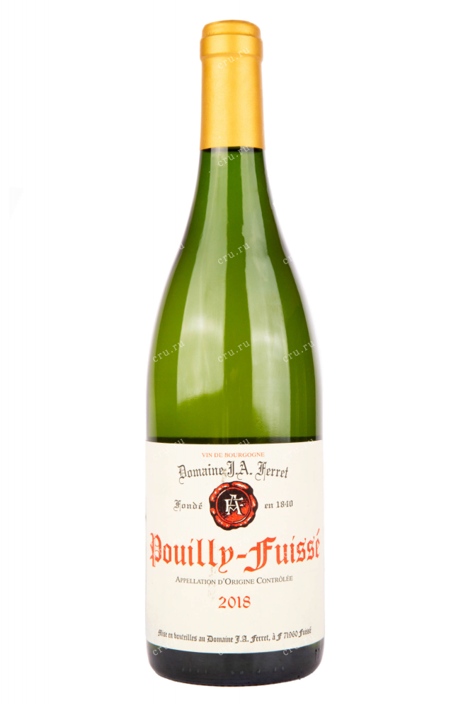 Вино Domaine J.A. Ferret Pouilly-Fuisse 2018 0.75 л