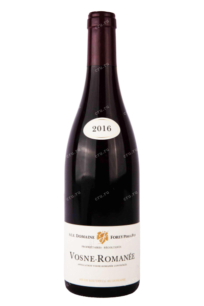 Вино Domaine Forey Pere et Fils Vosne-Romanee 2016 0.75 л