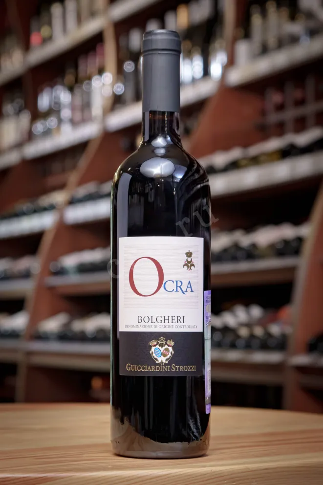 В магазине Крю Профи Guicciardini Strozzi Ocra Bolgheri DOC 2021 0.75 л