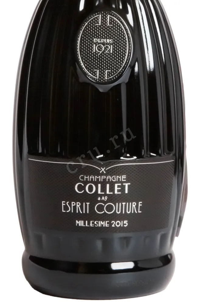 Этикетка Collet Esprit Couture in gift box 2015 0.75 л