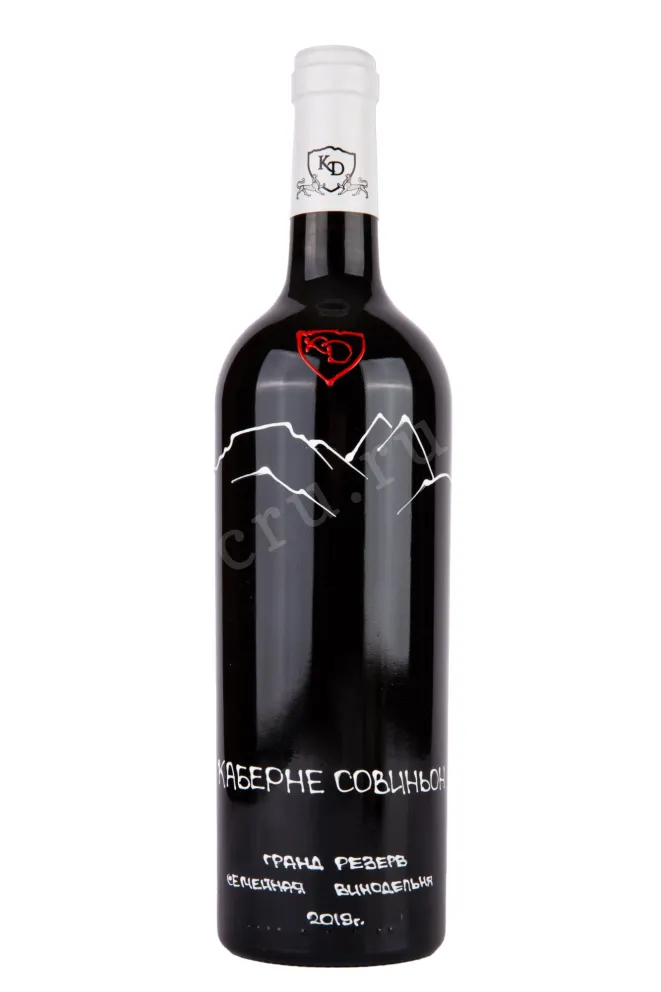 Вино Константин Дзитоев Каберне Совиньон Гранд Резерв 2019 0.75 л