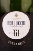 Этикетка Berlucchi 61 Franciacorta Extra Brut in giftbox 2019 0.75 л
