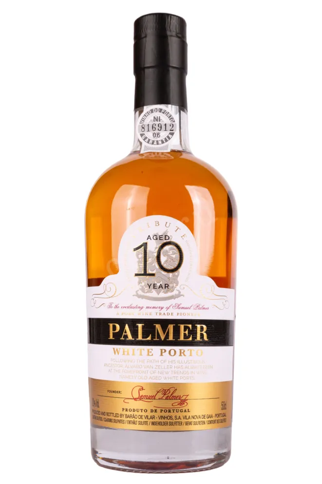 Портвейн Palmer White Porto 10 years old 2013 0.5 л