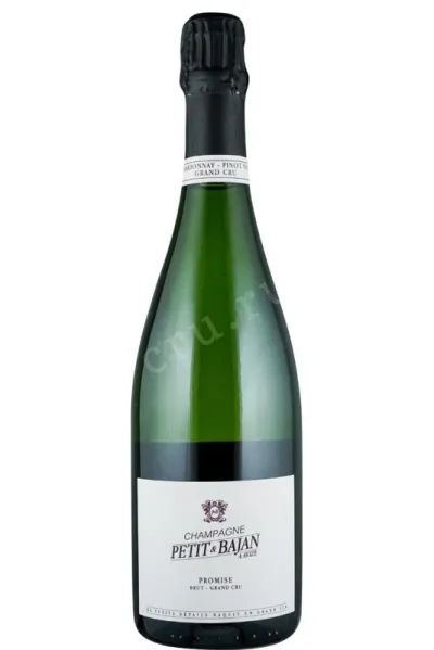 Шампанское Petit & Bajan Promise Grand Cru Brut  0.75 л