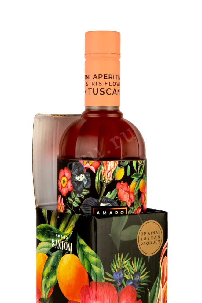 В подарочной коробке Amaro Santoni  0.5 л