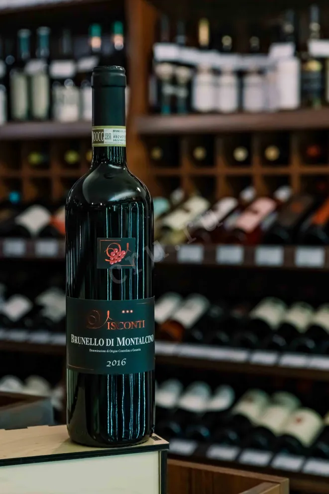 В магазине Крю Профи Visconti Brunello di Montalcino DOCG 2016 0.75 л