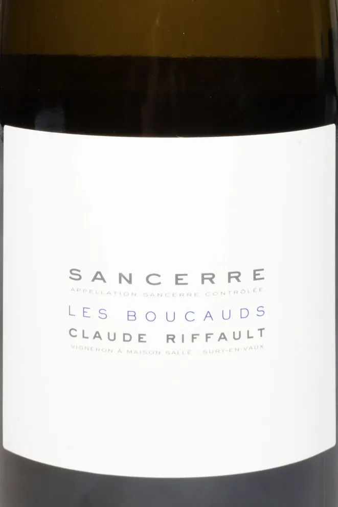 Этикетка Claude Riffault Les Boucauds Sancerre AOC 2023 0.75 л