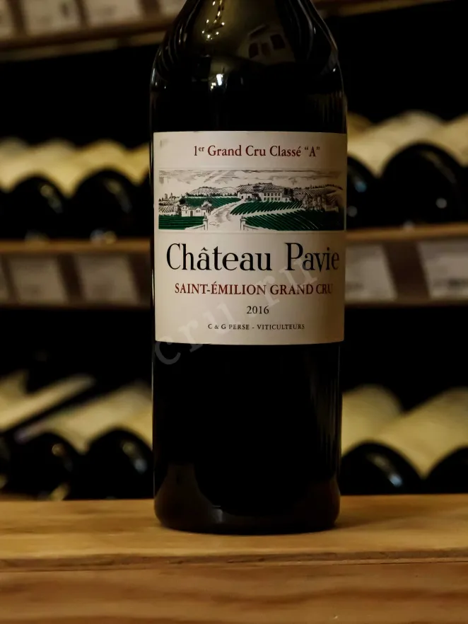 В магазине Крю Профи Chateau Pavie Saint-Emilion Premier Grand Cru Classe "A" 2016 0.75 л