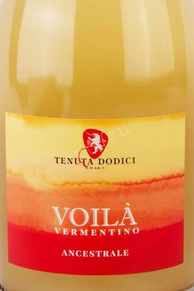 Этикетка Tenuta Dodici Voila Vermentino 2021 0.75 л