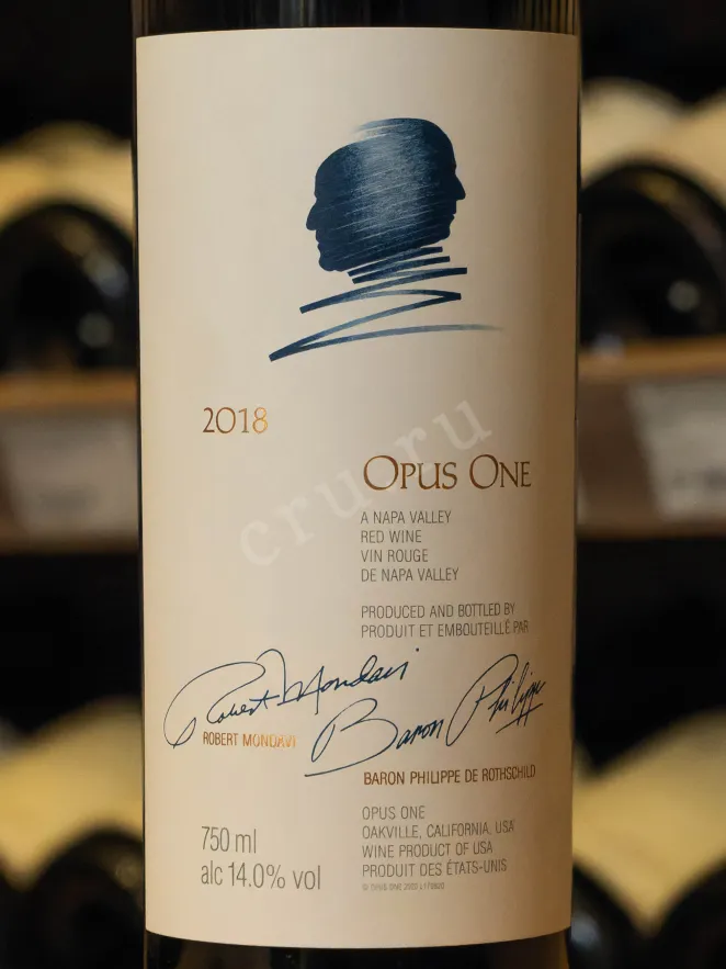 В магазине Крю Профи Opus One Napa Valley 2018 0.75 л