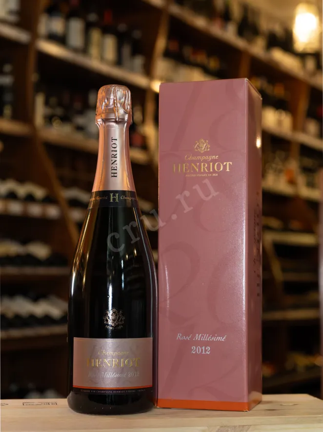 В магазине Крю Профи Henriot Millesime Rose Brut gift box 2012 0.75 л