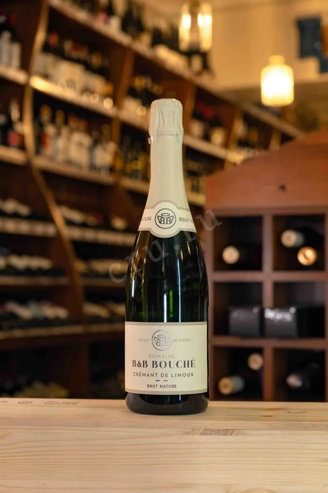 В магазине Крю Профи Domaine B&B Bouche Cremant de Limoux Brut Nature 2022 0.75 л