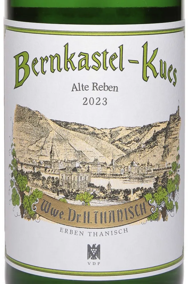 Этикетка Thanisch Bernkastel-Kues Riesling Alte Reben 2023 0.75 л