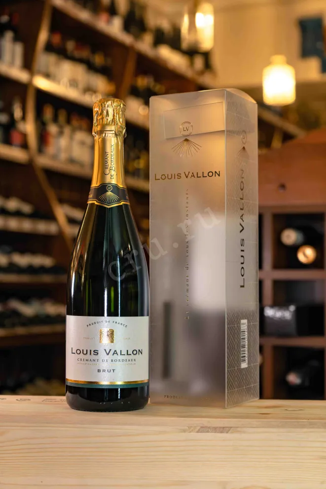 В магазине Крю Профи Louis Vallon Cremant de Bordeaux in gift box 2023 0.75 л
