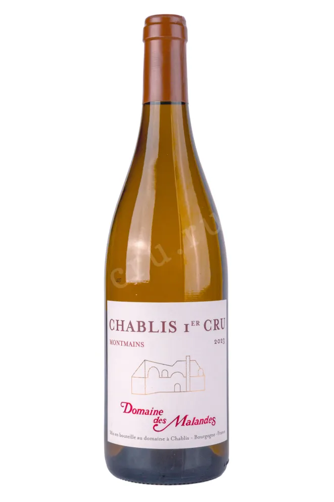 Вино Chablis Premier Cru Montmains Domaine des Malandes 2023 0.75 л