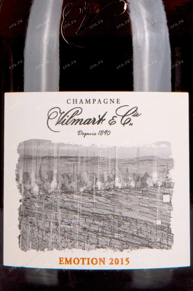 Контрэтикетка Emotion Vilmart & Cie in gift box 2015 0.75 л