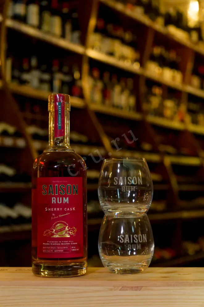 В магазине Крю Профи Saison Sherry Cask with gift box + 2 glasses 0.7 л