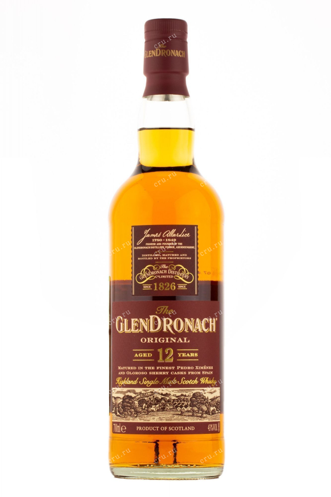 Виски Glendronach Original 12 years  0.7 л