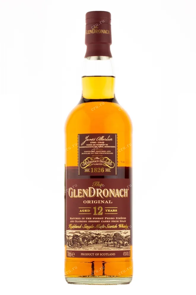 Виски Glendronach Original 12 years  0.7 л