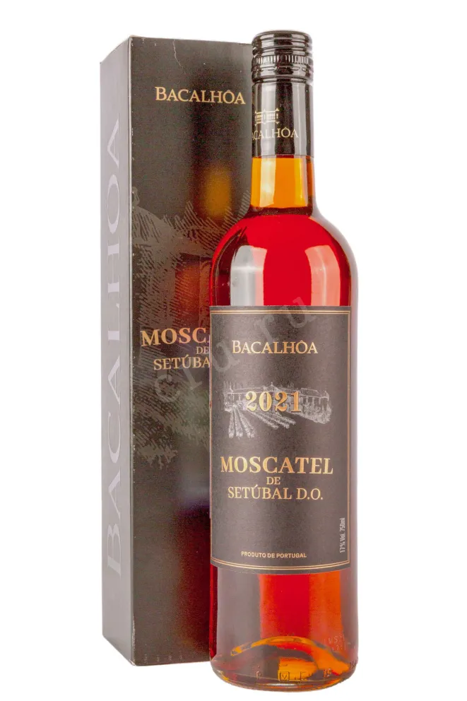 Вино Bacalhoa Moscatel de Setubal 2021 0.75 л