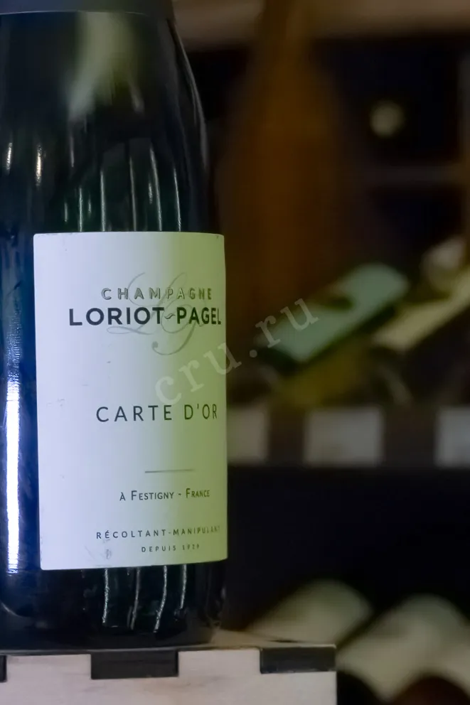 В магазине Крю Профи Loriot-Pagel Carte d'Or Extra Brut 2020 0.375 л